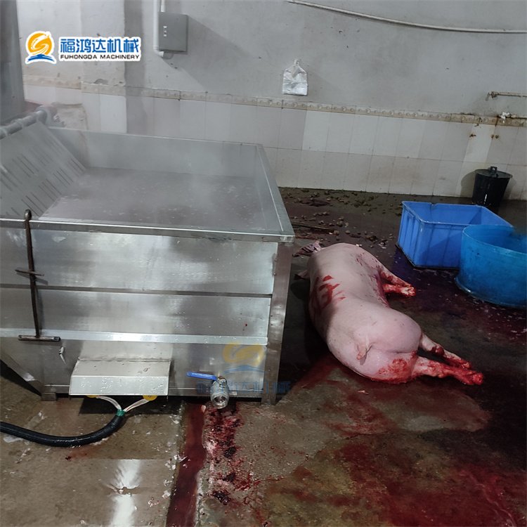 豬打毛機整豬燙池脫毛機浸燙池液壓打毛設(shè)備