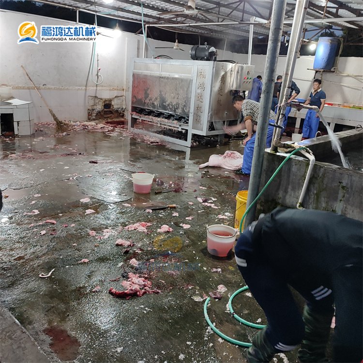 豬打毛機(jī)生豬屠宰設(shè)備整豬脫毛機(jī)電加熱燙池