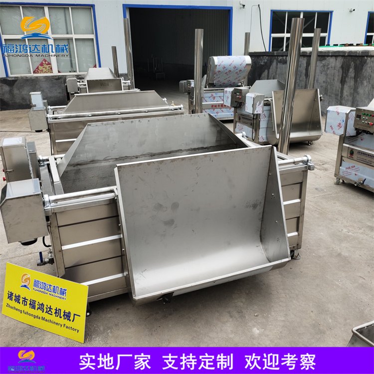 虎皮鳳爪油炸機(jī)電加熱油炸設(shè)備自動上糖自動油炸炸雞爪成套設(shè)備