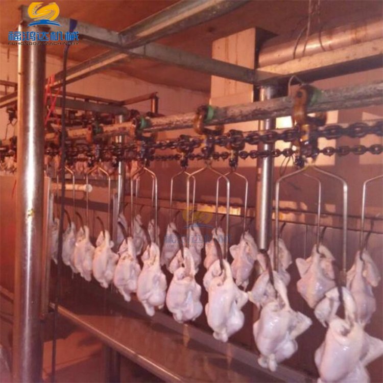 扒雞油炸機(jī)電加熱油炸設(shè)備鏈條式炸雞流水線燒雞煮鍋