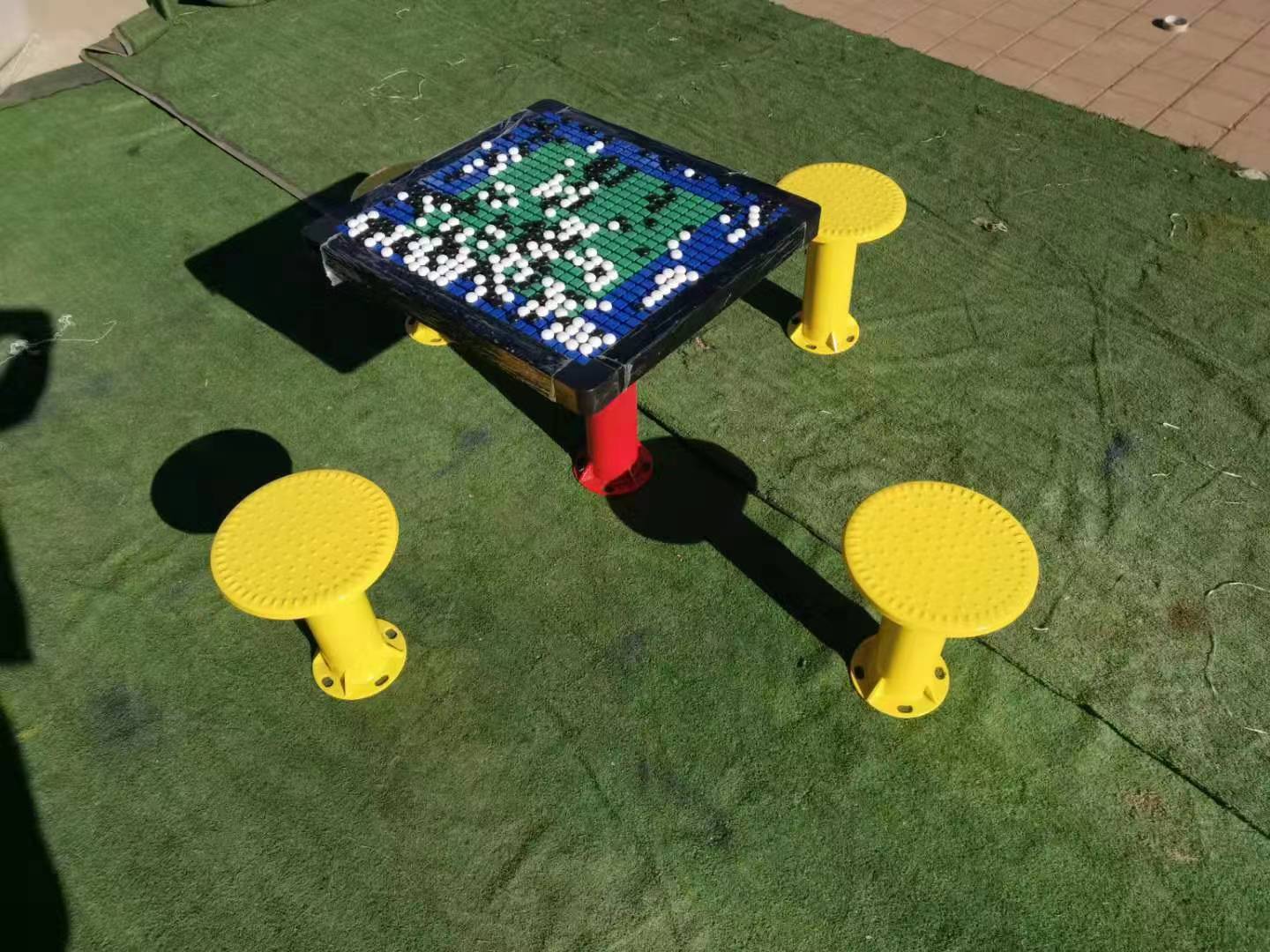 泰昌戶(hù)外健身器材零售軌道棋盤(pán)桌公園小區(qū)健身路徑可定制