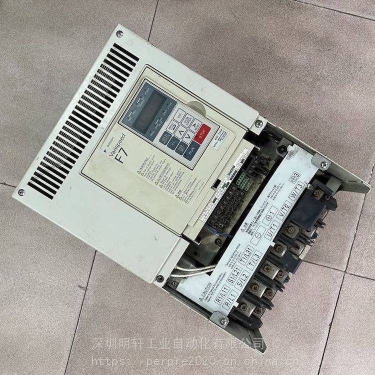 CIMR-F7B47P5維修安川變頻器維修不啟動不通電上電報(bào)警配件齊低修復(fù)快