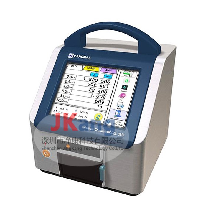 日本Kanomax3910便攜式粒子計數(shù)器大流量粒子儀器