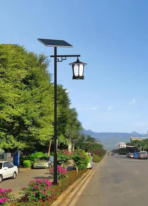 中源品牌工程照明景觀燈道路庭院燈支持來(lái)圖定制太陽(yáng)能路燈廠家