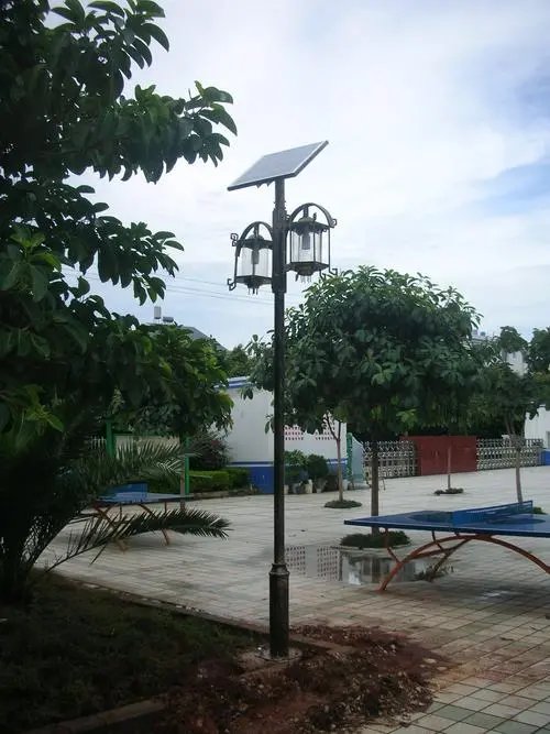 中源科技專業(yè)生產(chǎn)廠家太陽能庭院燈市電LED路燈戶外照明景觀燈