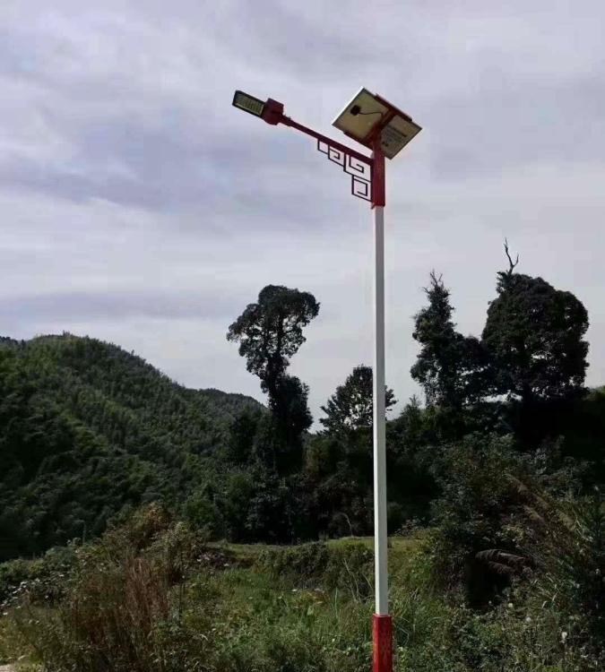 中源節(jié)能定制特色民族風太陽能路燈LED節(jié)能光源庭院燈道路照明