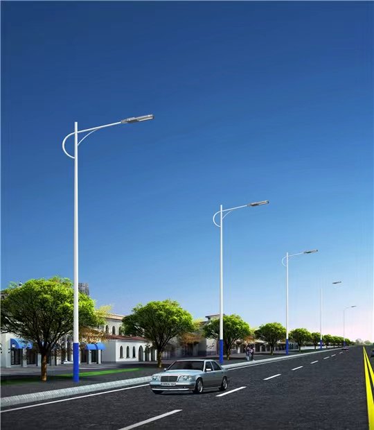 中源節(jié)能市電LED（單支臂）路燈庭院燈太陽能廠家戶外照明