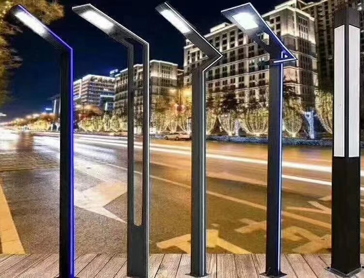 中源照明現(xiàn)代簡約高亮節(jié)能戶外景觀燈市電照明庭院燈太陽能路燈