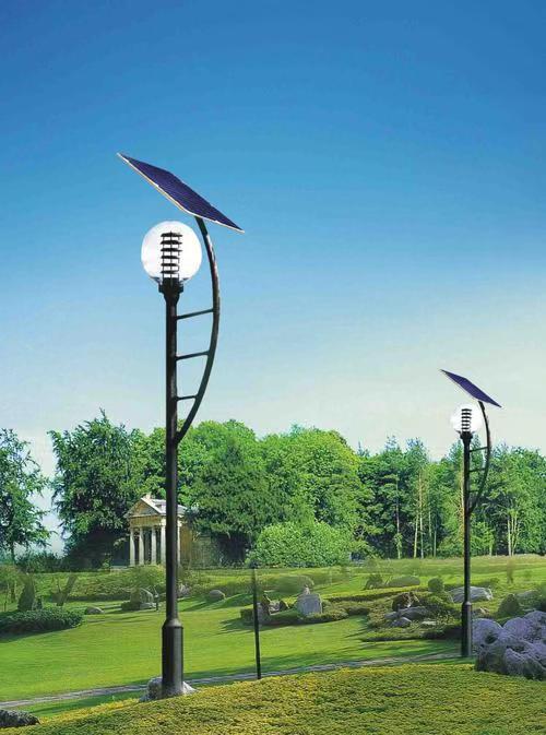 中源品牌戶外led庭院燈照明亮化景觀燈太陽能路燈廠家功率50W