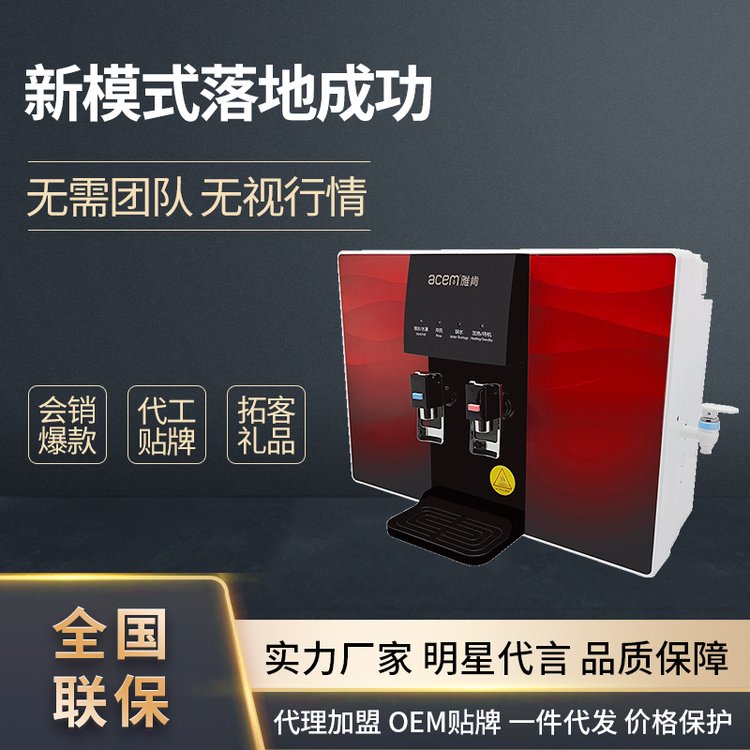 雅肯凈水器代理加熱一體凈水機(jī)源頭廠家批發(fā)會(huì)銷惠民款純水機(jī)