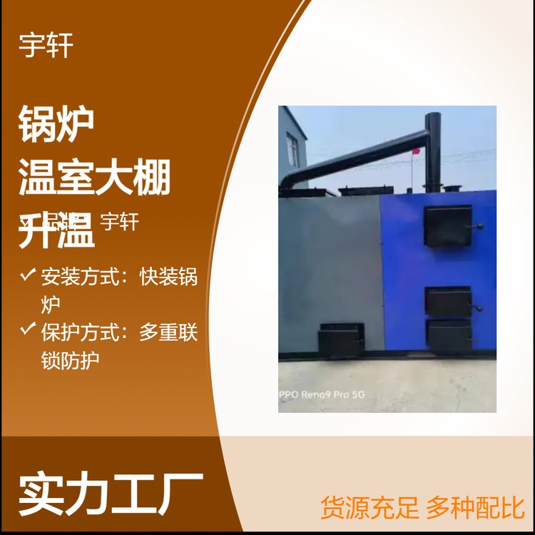 豬舍升溫鍋爐雞鴨鵝育雛溫室大棚取暖辦公樓升溫設備