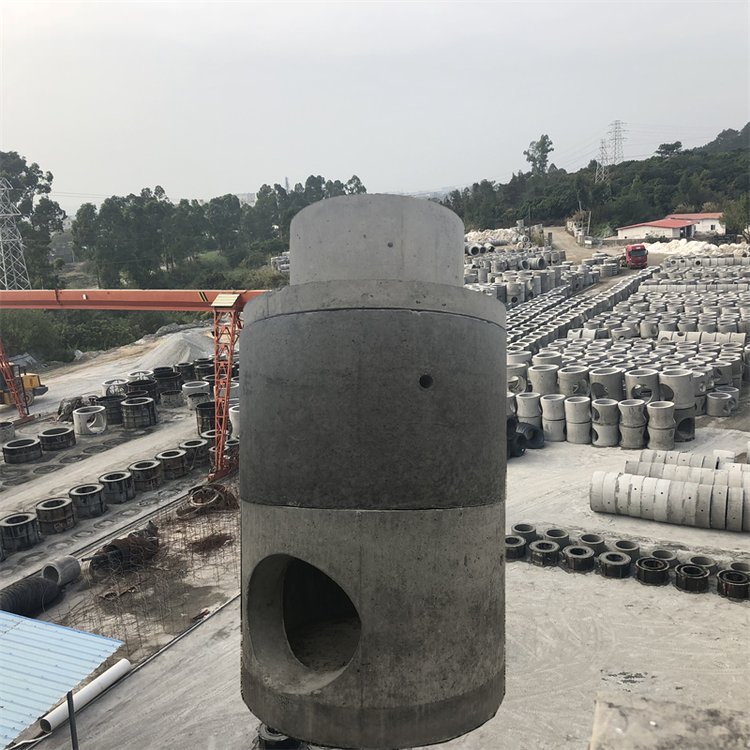 裝配式鋼筋混凝土檢查井應(yīng)用預(yù)制水泥砼雨污井參與建筑行業(yè)施工