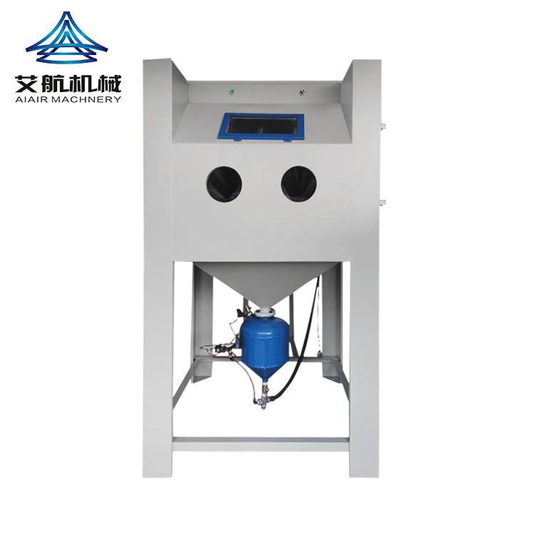 1010手動高壓噴砂機(jī)不粘鍋噴砂增強(qiáng)附著力箱體打砂機(jī)