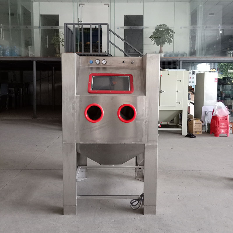 噴砂機廠家供應(yīng)水式噴砂設(shè)備不銹鋼處理首飾表面美化加工無塵噴砂