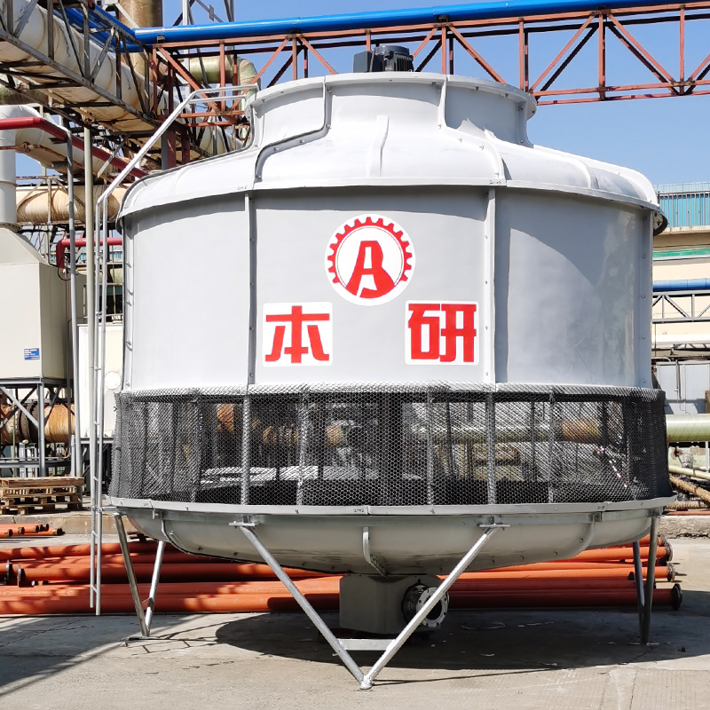 逆流式圓形冷卻塔運(yùn)輸安裝便捷小型化設(shè)備成型現(xiàn)貨性價比高