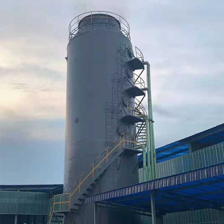 鹽化配套用廢氣凈化塔酸霧凈化環(huán)保設備污染氣體處理設備直營