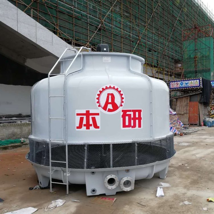 注塑機(jī)配套用圓形玻璃鋼冷卻塔廠家銷(xiāo)售本研BY-R-175T涼水塔