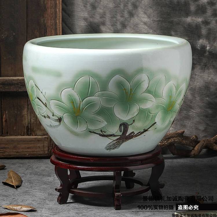 家用陶瓷大缸1.2米洗浴大缸圓形浴缸泡澡缸