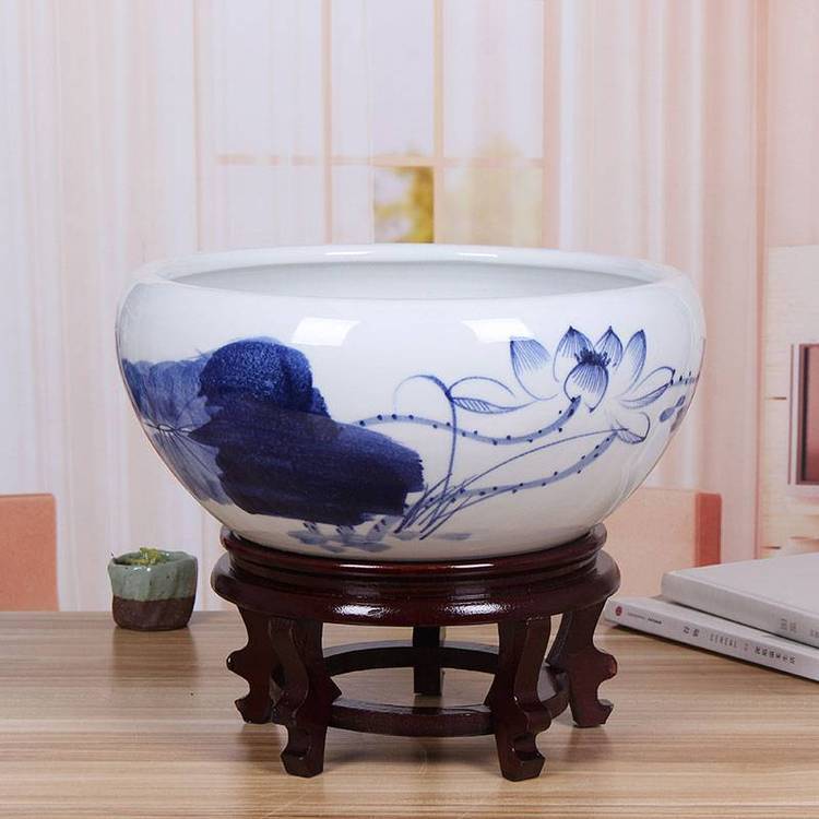 陶瓷大水缸庭院特大號缸室外養(yǎng)金魚缸盆擺件