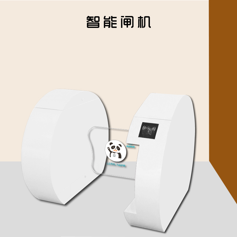 學校門禁閘機廠家人臉識別進出刷卡考勤測溫防疫單通道擺閘防撞