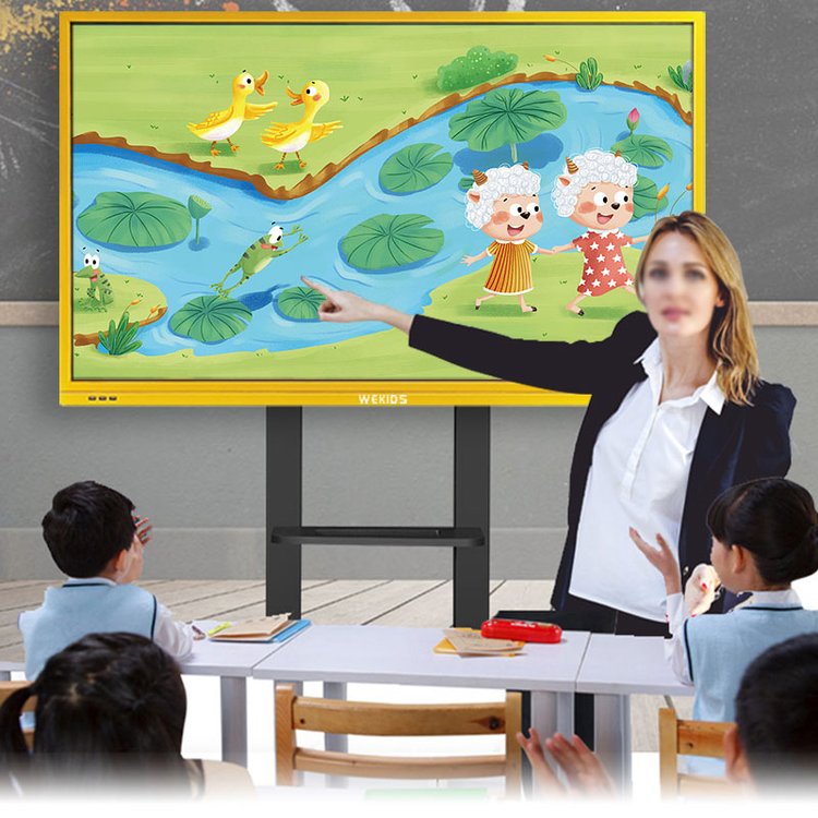 幼兒園學(xué)校觸控教學(xué)一體機(jī)幼教白板安全培訓(xùn)教育動(dòng)畫(huà)演示觸摸書(shū)寫(xiě)