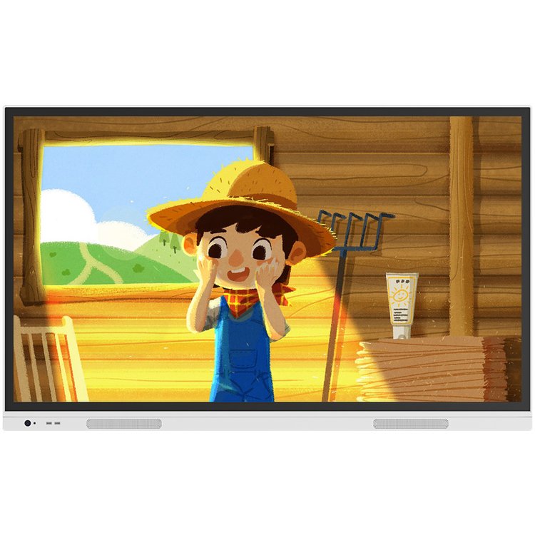 微幼幼兒園幼教白板55寸電容觸控教學(xué)一體機(jī)Windows系統(tǒng)壁掛立式1