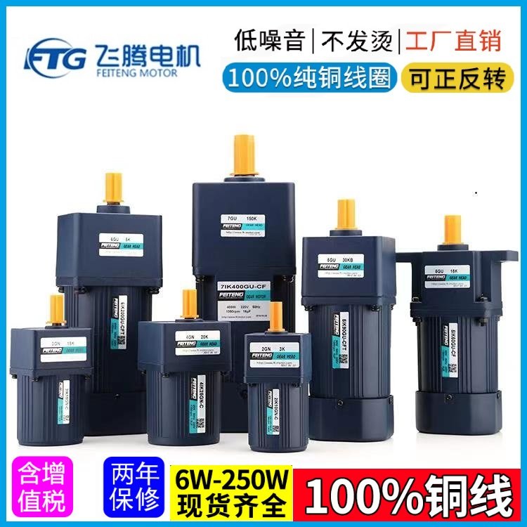FEITENG飛騰250W\/300W\/370W\/400W調(diào)速電機(jī)\/減速馬達(dá)