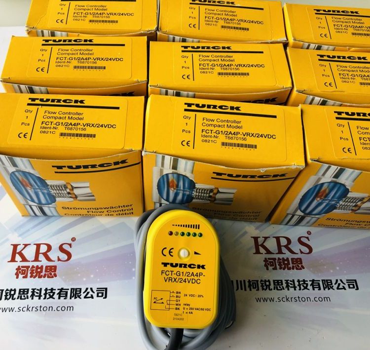 turck圖爾克流量開關(guān)FCT-G1\/2A4P-VRX\/24VDC