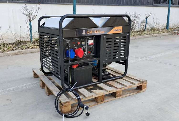 5kw開架柴油發(fā)電機，手推款，外接面板，數(shù)據(jù)線加長，TO6800ETZ