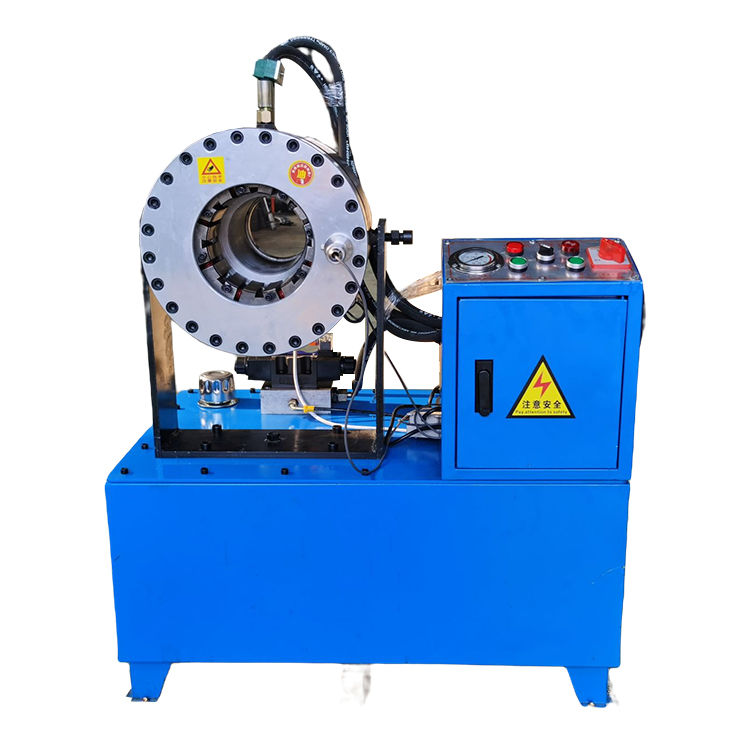 博潤冠125型縮管機(jī)高壓油管扣壓機(jī)大口徑鐵管壓管機(jī)
