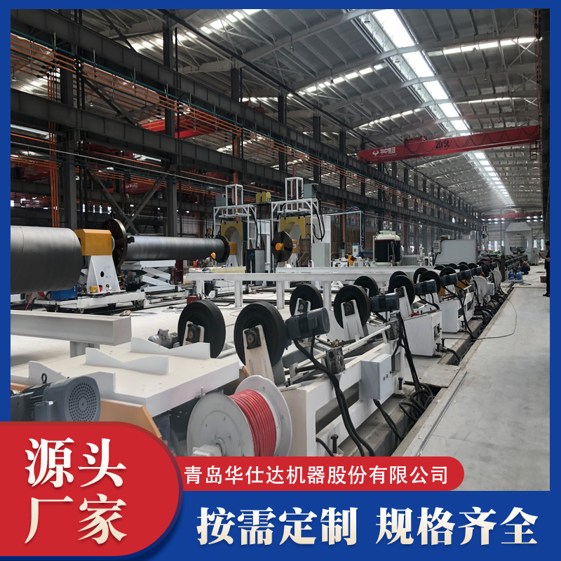 噴涂纏繞鋼管生產(chǎn)線設備保溫管生產(chǎn)高自動化性價比高