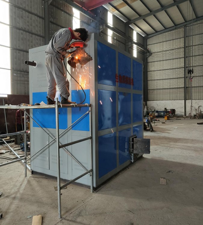 熱豐生物質(zhì)模溫機室燃爐臥式自然循環(huán)鍋爐型號YYQW-350YQ