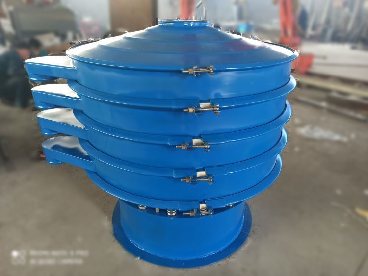 雷誠(chéng)機(jī)械篩分機(jī)面粉圓篩不銹鋼旋振篩圓形振動(dòng)篩