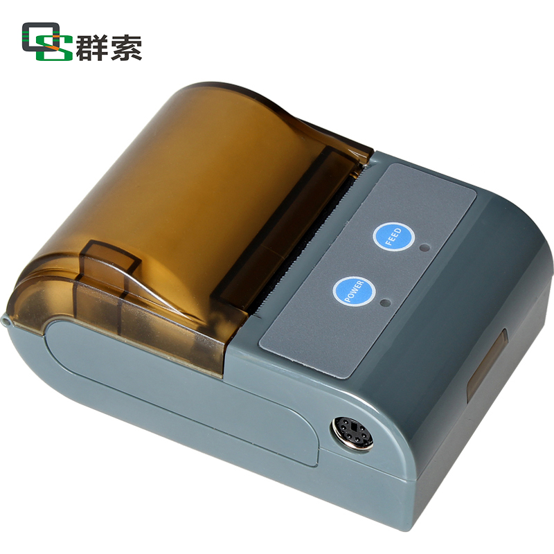 熱敏憑條泰語(yǔ)緬甸柬埔寨語(yǔ)RS232串口便攜式藍(lán)牙不干膠標(biāo)簽打印機(jī)
