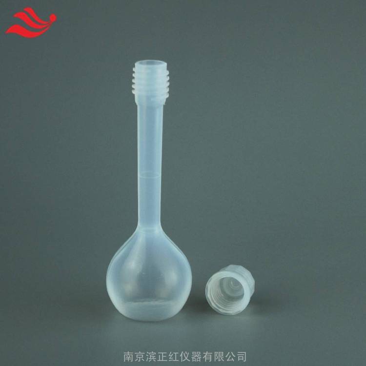 半導(dǎo)體多晶硅用A級(jí)PFA容量瓶25ml透明聚四氟乙烯塑料容量瓶100ml
