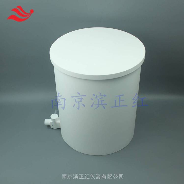 50L大規(guī)格四氟反應(yīng)容器配帶孔內(nèi)襯耐高溫化學(xué)反應(yīng)釜帶下口閥