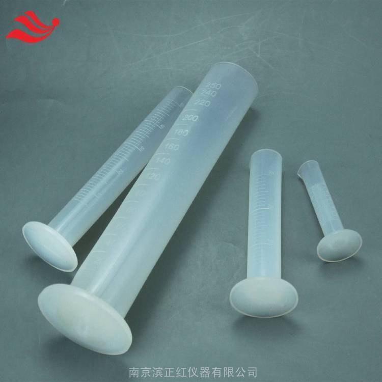 實(shí)驗(yàn)室PFA塑料量筒5ml10ml25ml可溶性聚四氟乙烯量筒透明