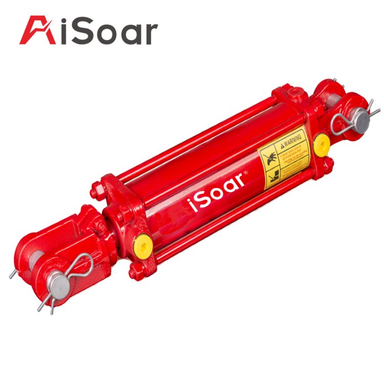 愛(ài)新液壓定制MOB系列農(nóng)業(yè)機(jī)械用低壓拉桿液壓油缸MOB63*25*100