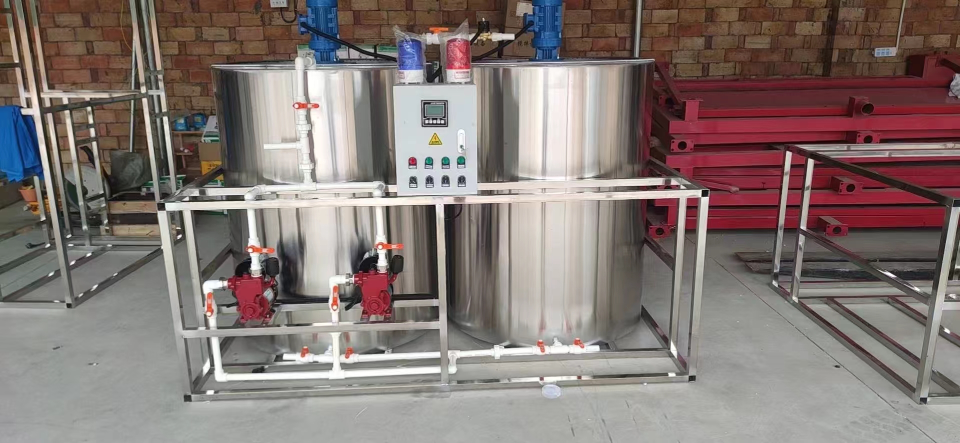 磚廠全自動(dòng)加堿機(jī)脫硫塔自動(dòng)加堿設(shè)備省工省料全套質(zhì)保工廠現(xiàn)貨