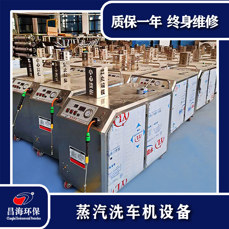 小款泡沫蒸汽洗車機(jī)移動(dòng)燃?xì)飧邷厍逑礄C(jī)洗車店商用燃?xì)馐桨惭b方便