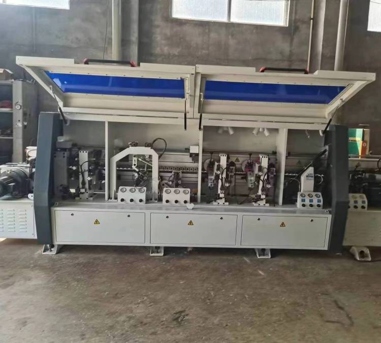 二手跟蹤封邊機(jī)木工家具櫥柜門板全屋定制設(shè)備樺樺全自動(dòng)封邊