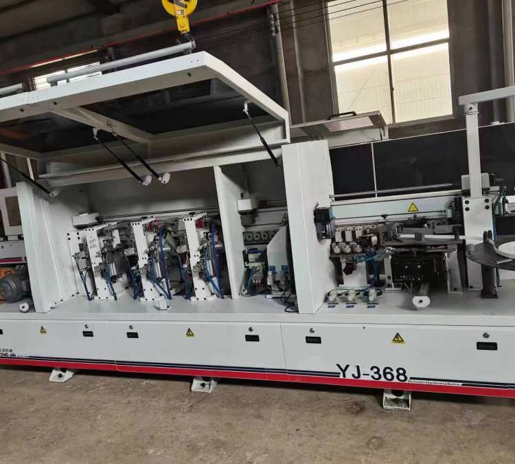 二手永勁全自動封邊機(jī)368型號九成新可調(diào)送料速度