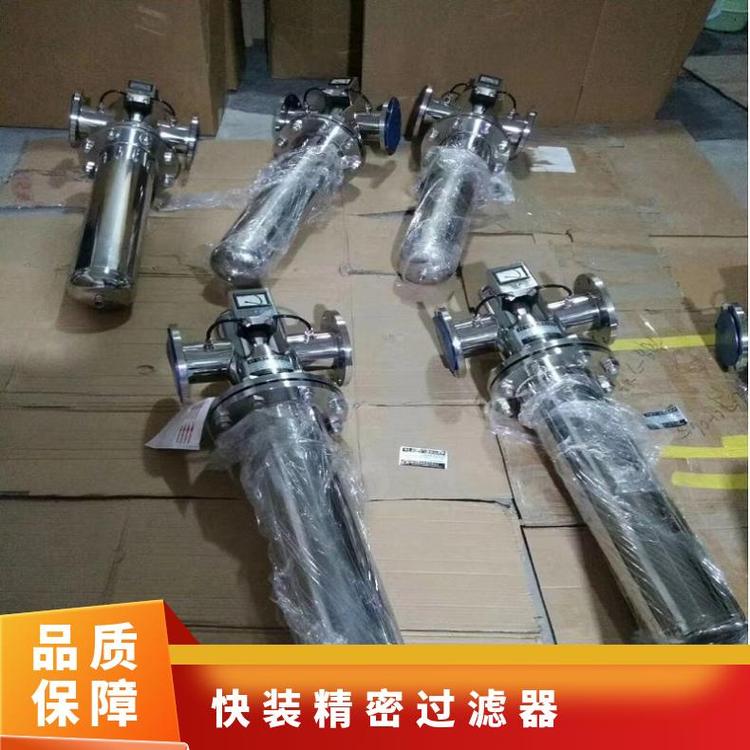 不銹鋼壓縮空氣除菌過濾器法蘭連接針式公稱直徑15-300mm