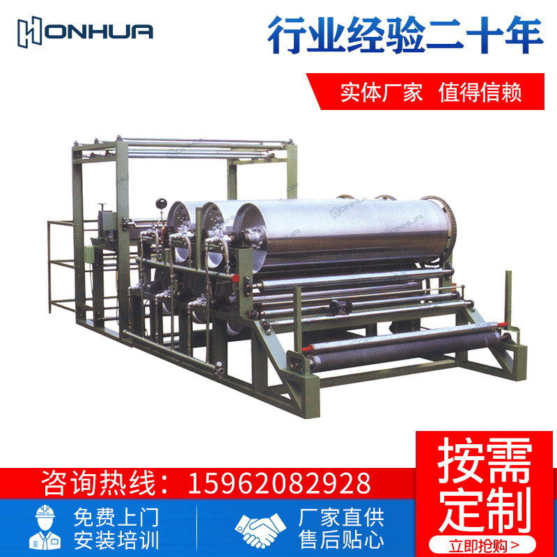 廠家供應(yīng)六輥合布機鞋材卷布機全新多輥加熱拉布機