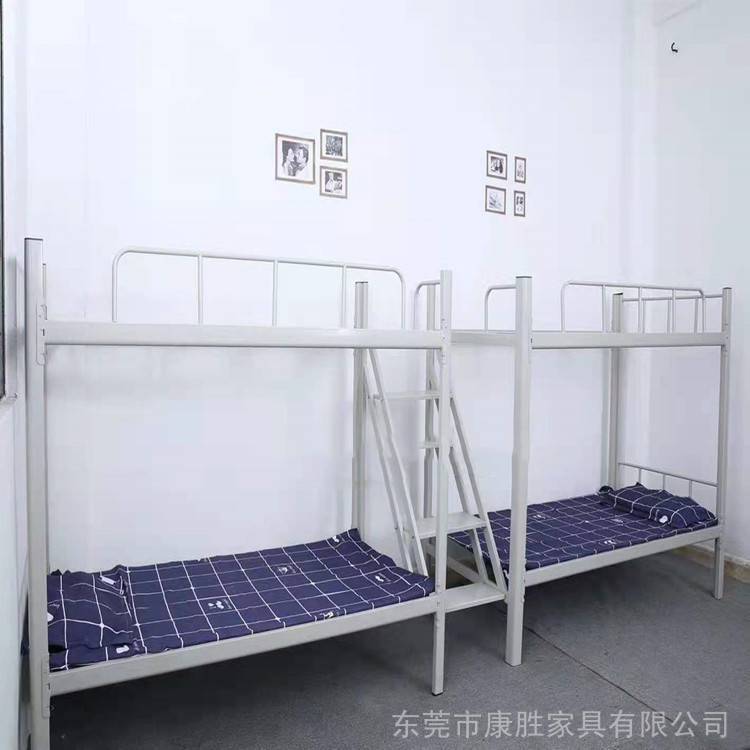學(xué)校宿舍改造KS加厚上下高低床可定制方管兩連體雙層鐵床