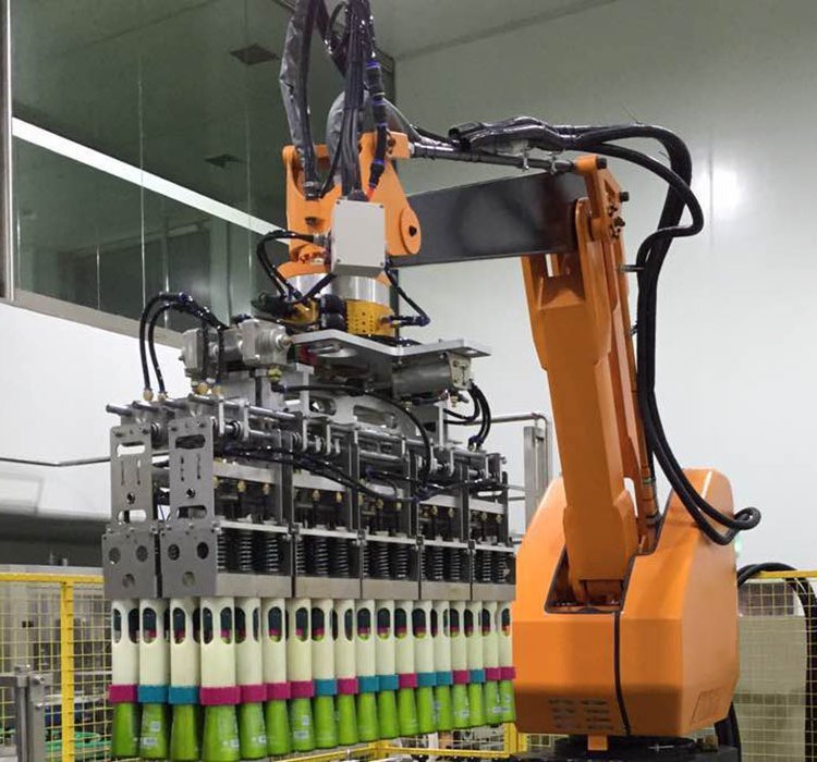 框架式碼垛機定制全自動碼垛設備生產線中意隆機械設備