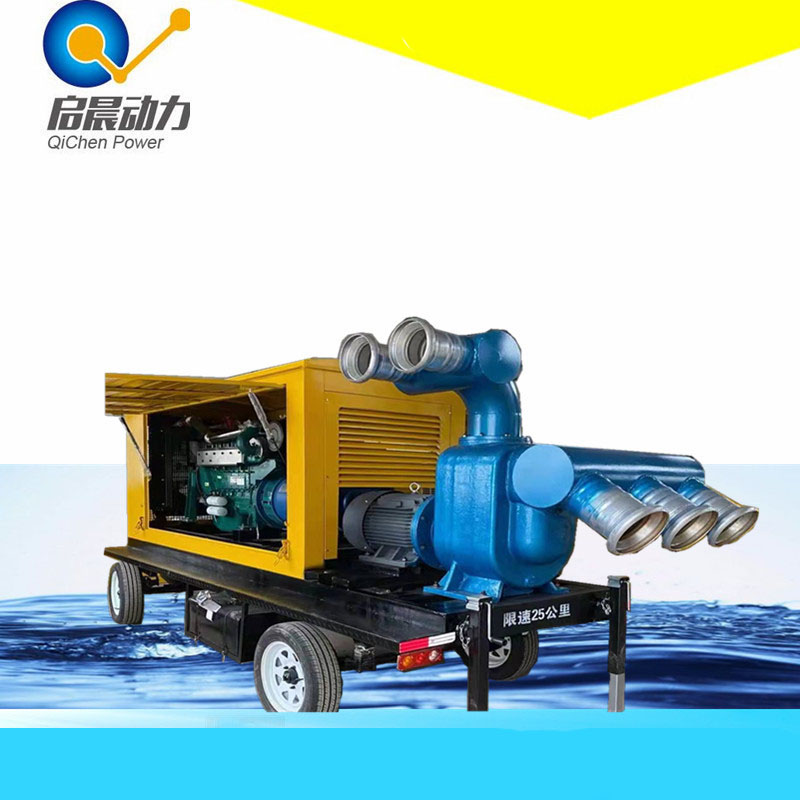 移動式水泵機(jī)組防汛排澇抗旱自吸柴油機(jī)水泵車