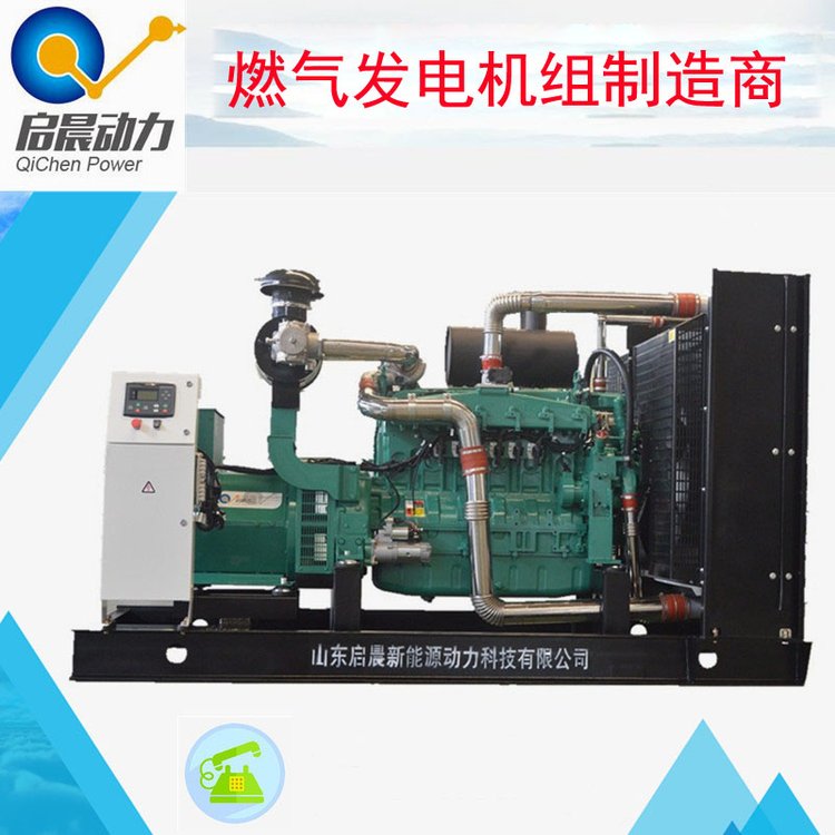 天然氣發(fā)電機組200千瓦沼氣發(fā)電機全銅無刷電機自動控制