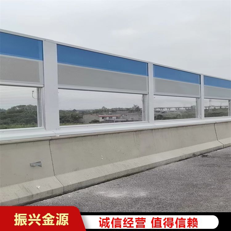 弧形聲屏障隔音板半封閉式降噪屏障生產定制質量保障