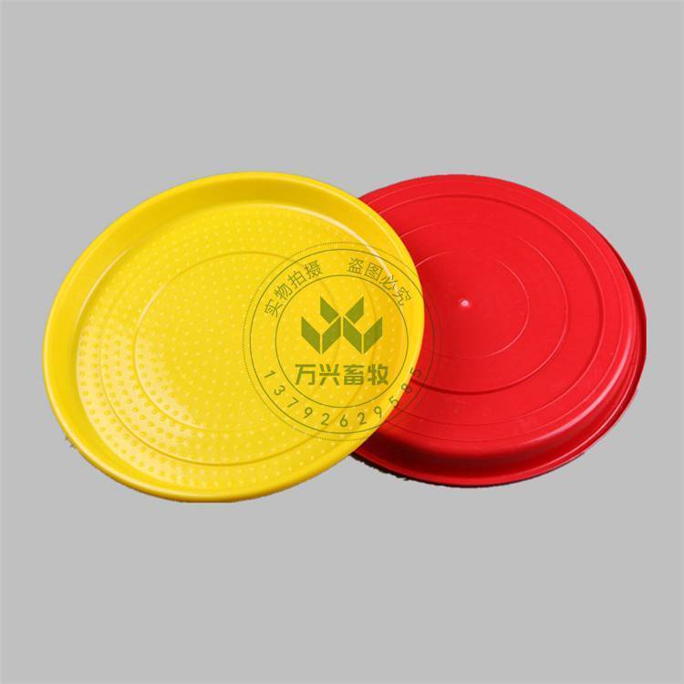 小雞飼料盤(pán)塑料雛雞開(kāi)食盤(pán)塑料小雞開(kāi)食盤(pán)